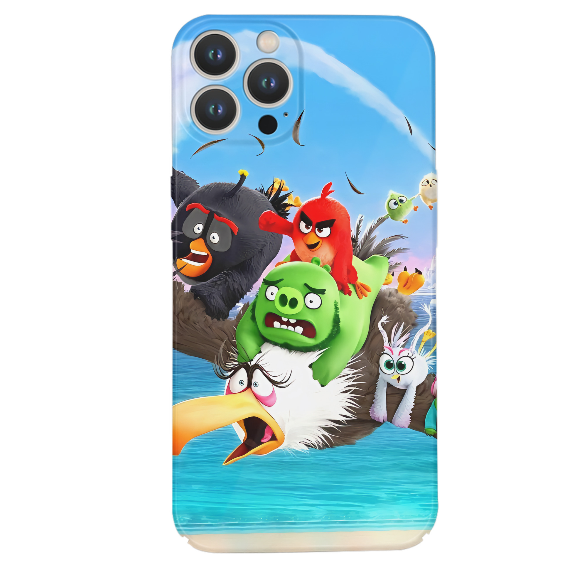 （画像用） Angry Birds アングリーバード 【iPhone 14シリーズ対応】ハードケース